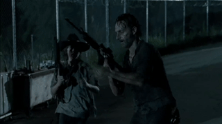 TWD fence gives way