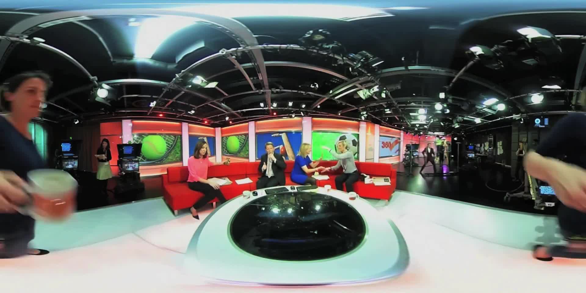 BBC Breakfast - Behind the scenes (VR360 video) - BBC News