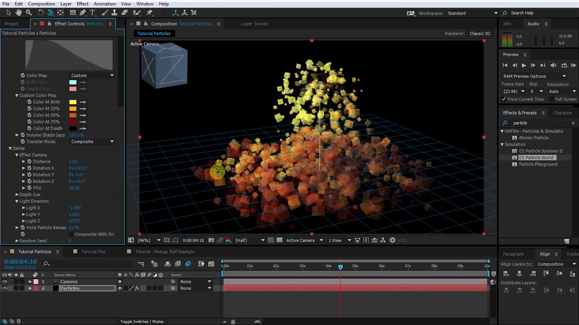 How to create cool particle VFX in Adobe After Effects
