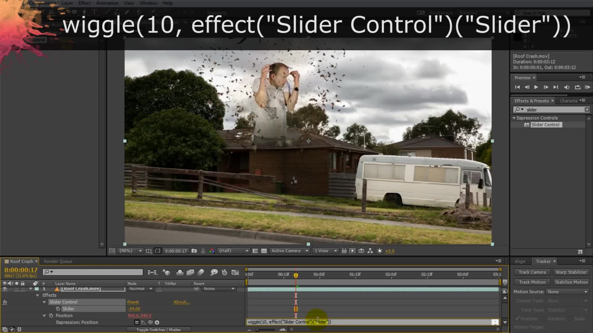 Adobe After Effects Basics - Camera Shake