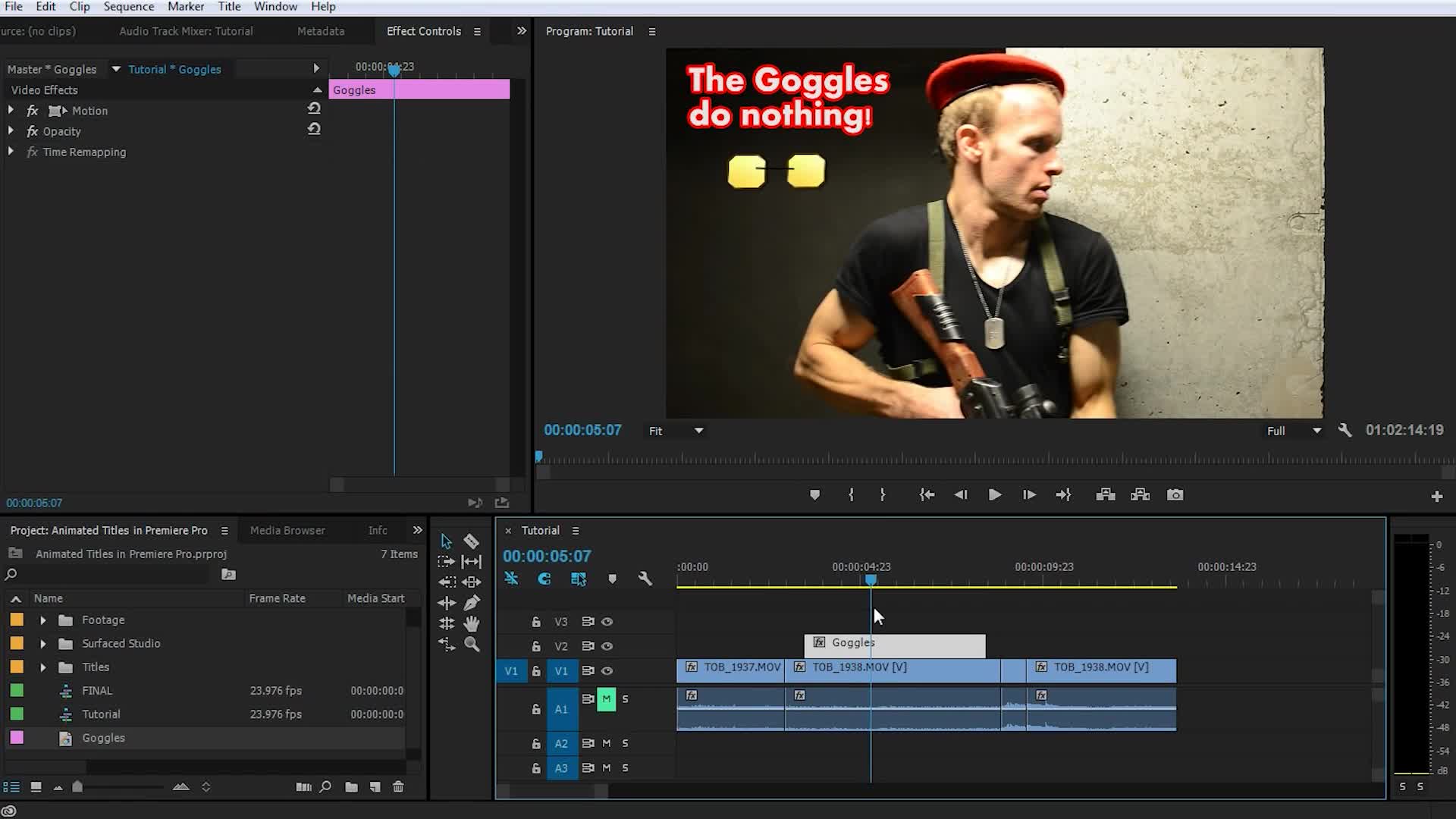 How to Create & Animate Titles in Adobe Premiere Pro