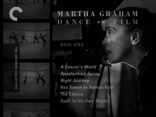 Martha Graham Dance on Film Part 7