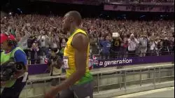 Usain Bolt Wins 100m Final - London 2012 Olympics