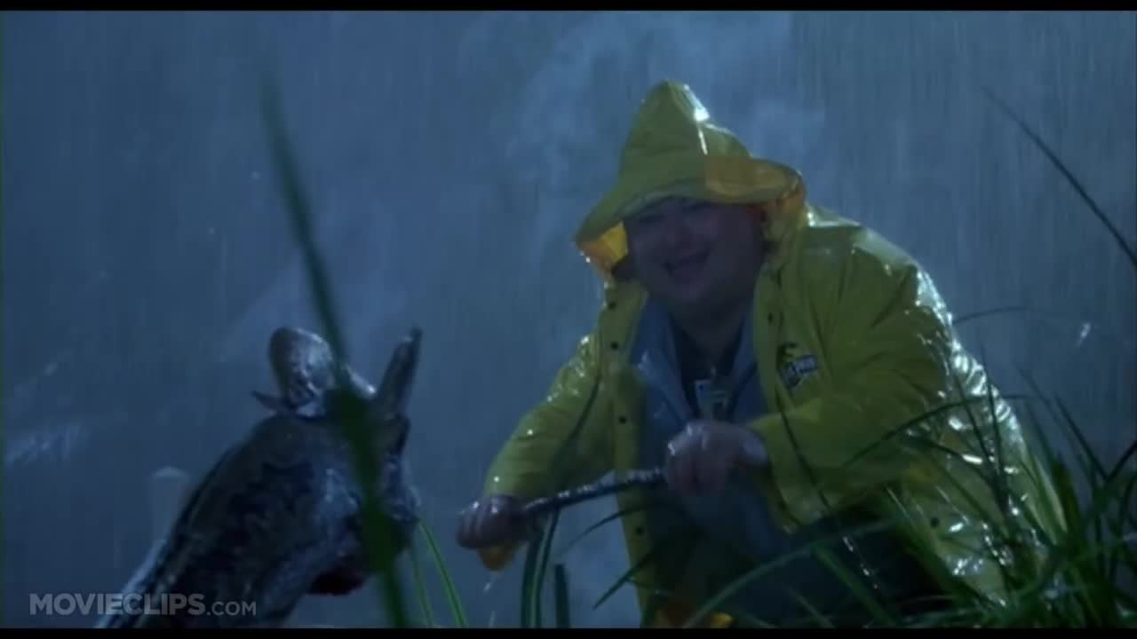 Jurassic Park (1993) - Nedrys Plan Goes Awry Scene (510)  Movieclips