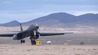 B-1 Bomber In Action Stunning Beautiful Footage