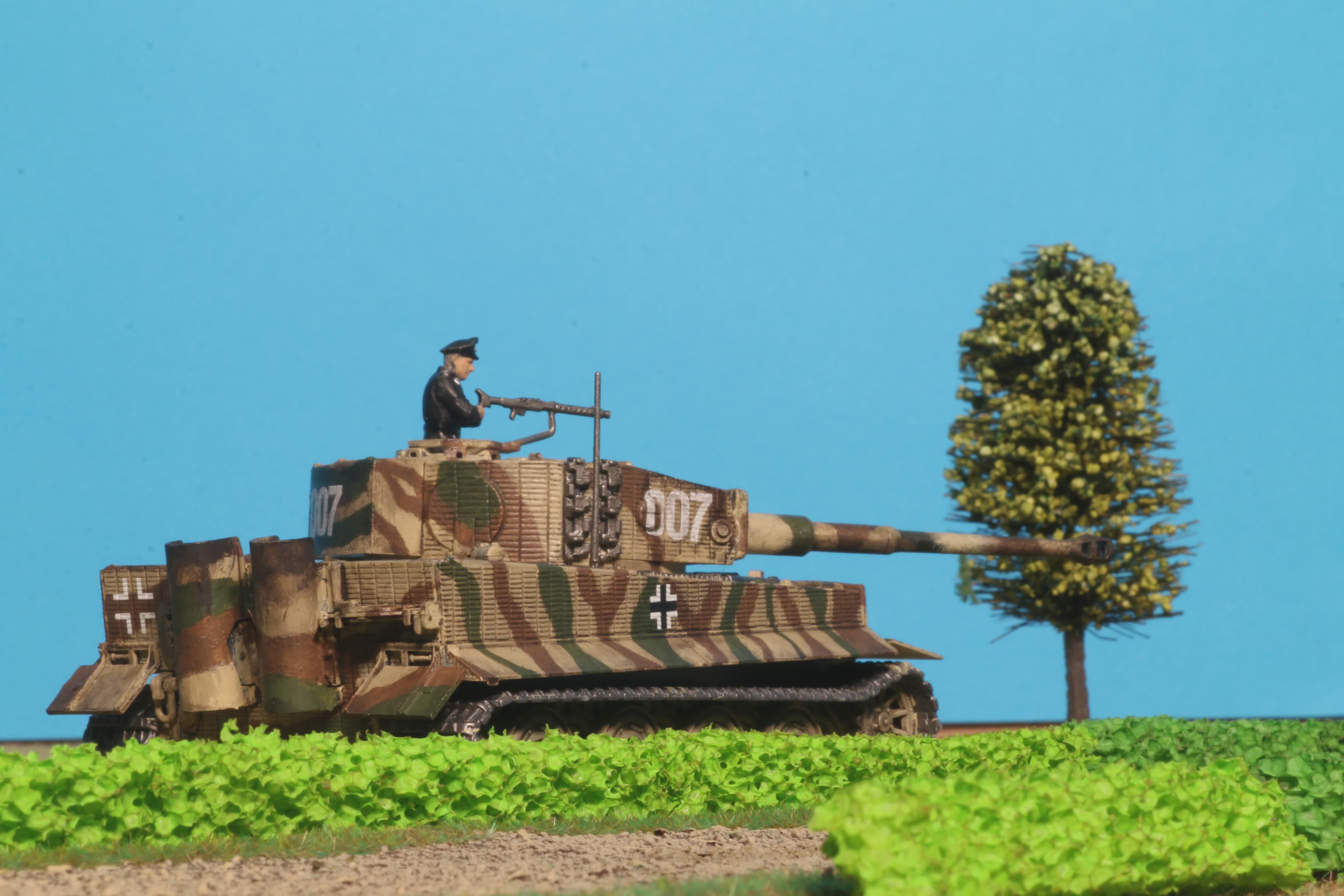 Bocage - Tiger Turret Firing