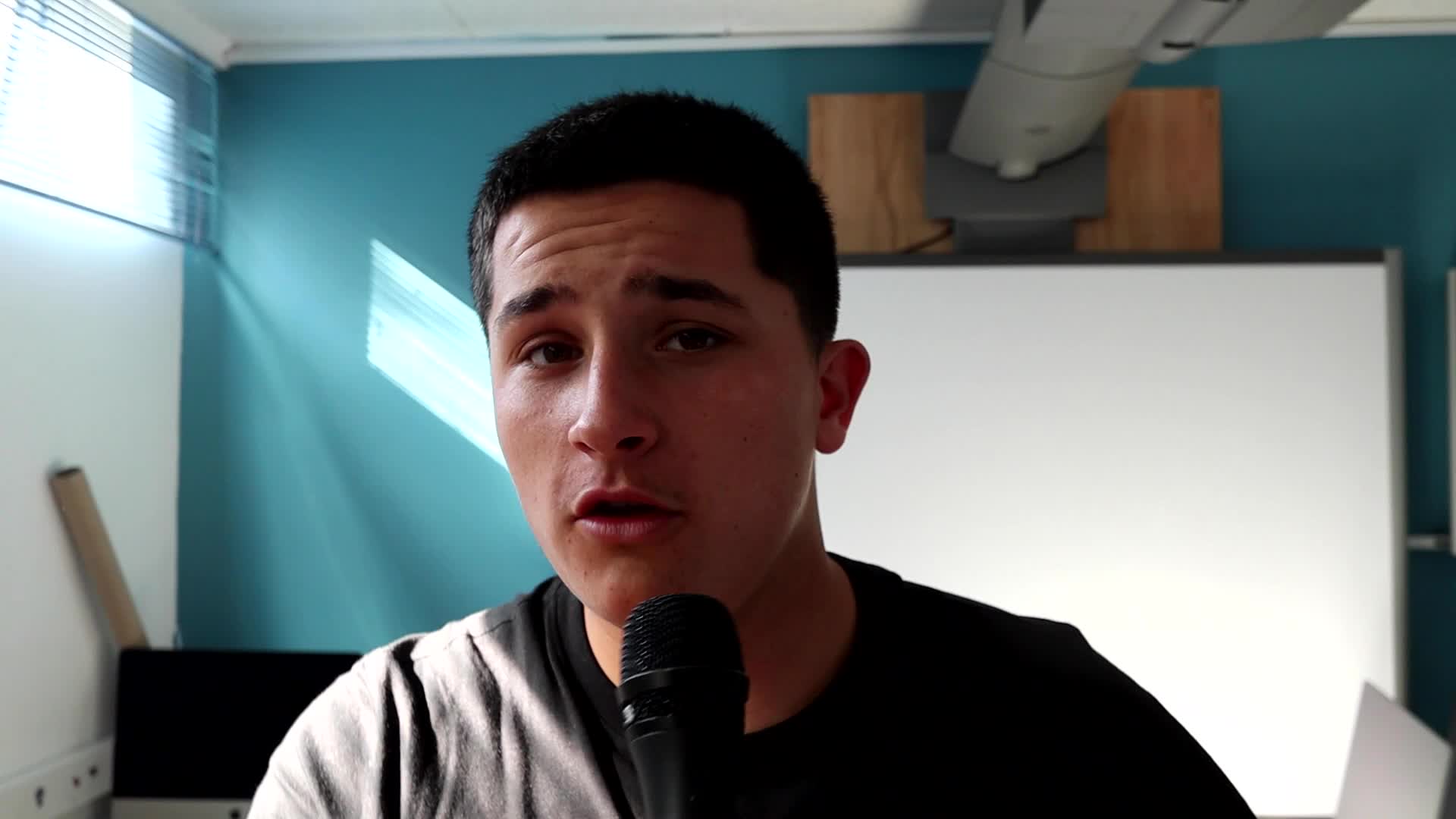 Piece to camera - Jacob