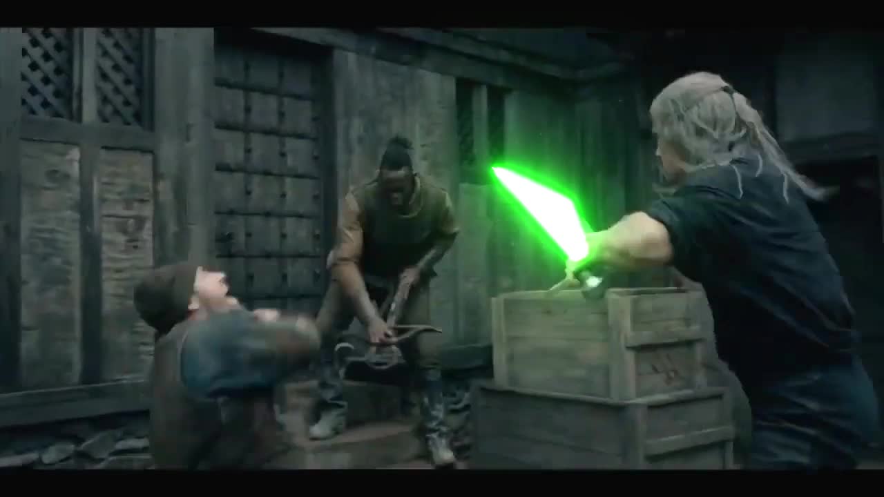 The Witcher Lightsaber FMP Practice