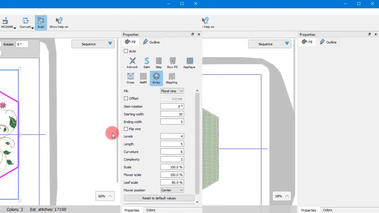 Janome Digital Embroidery - Floral