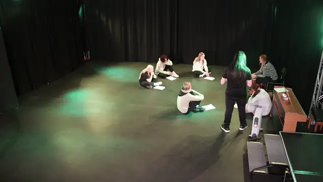 Snow rehearsal from start to wolf attack scene + discussion