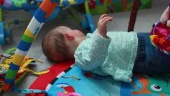 Ari Playing on her Play-mat