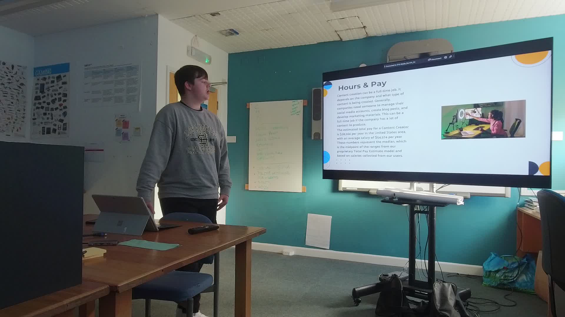 Milo Baudains - Jobs in the Media Presentation - Eric - 8th December 2023