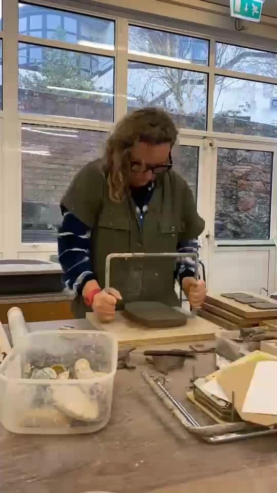 Shelley makes tiles