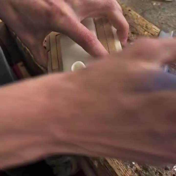 Process of building the boat prop