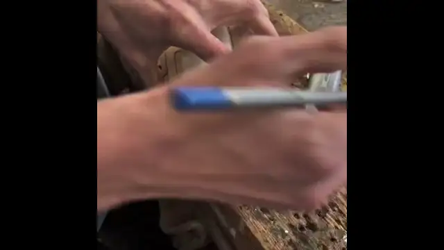 Process of building the boat prop