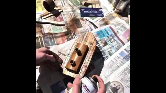 Painting over top layer of boat