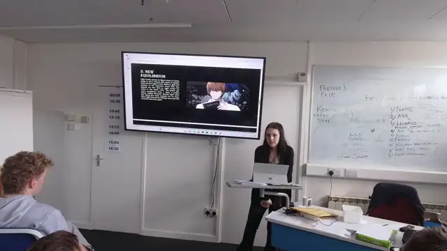 Level 3 Movie Presentations with Eric - 11th November 2025 - Clara Mesquita