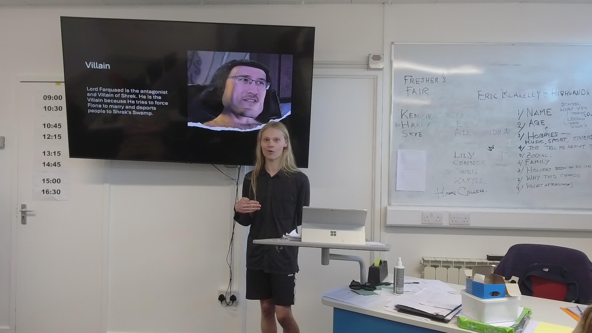 Level 3 Movie Presentations with Eric - 18th November 2025 - Aaron Andrews