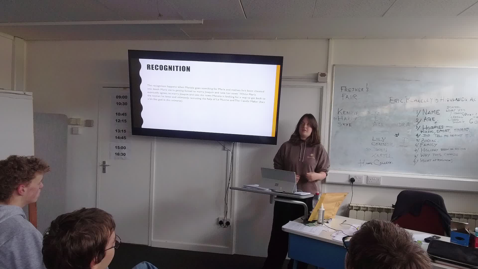 Level 3 Movie Presentations with Eric - 11th November 2025 - Bethany Jarvis