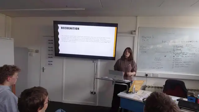 Level 3 Movie Presentations with Eric - 11th November 2025 - Bethany Jarvis