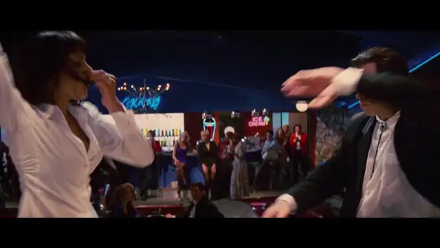 Pulp Fiction (1994) John Travolta and Uma Thurman Dance Scene