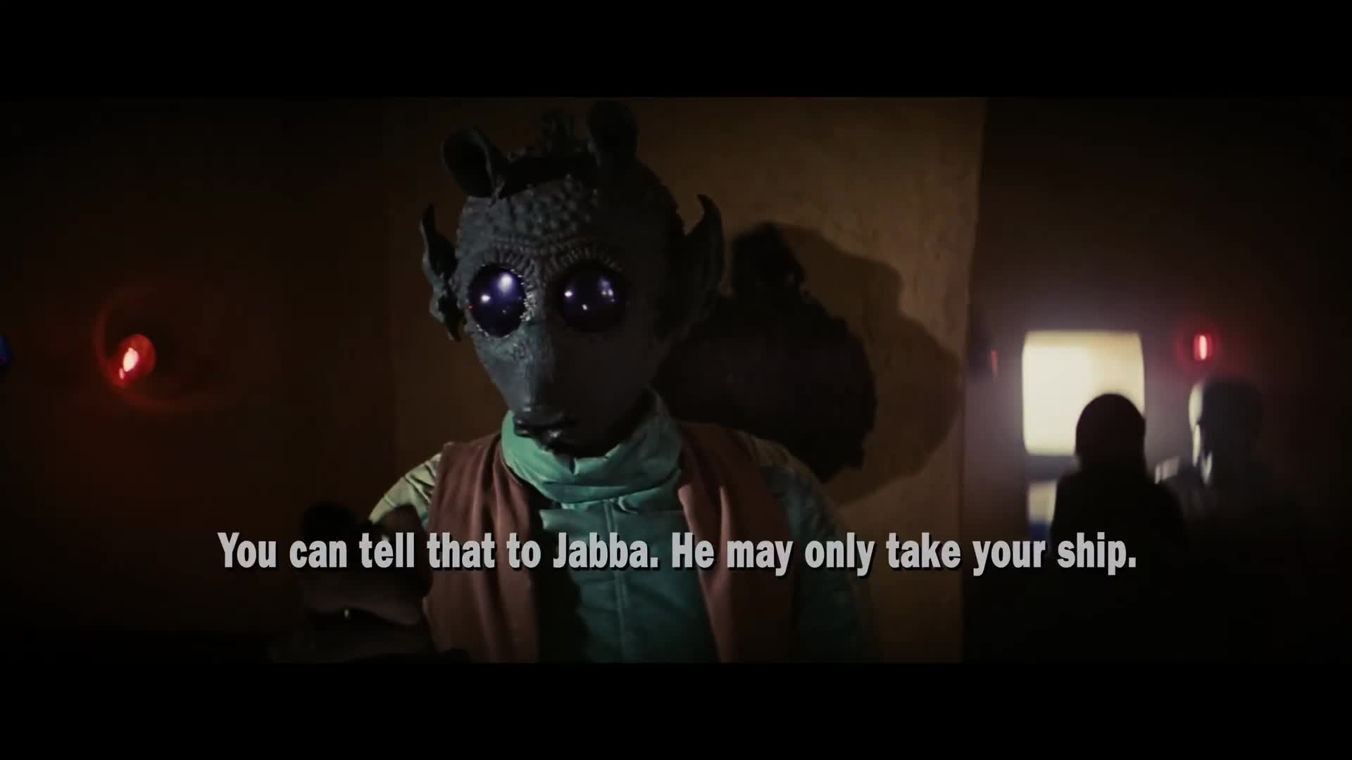 Star Wars - A New Hope - Han Shoots Greedo