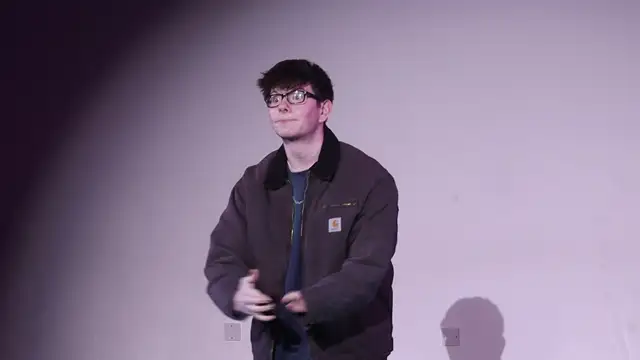 Euan and Izzy directing