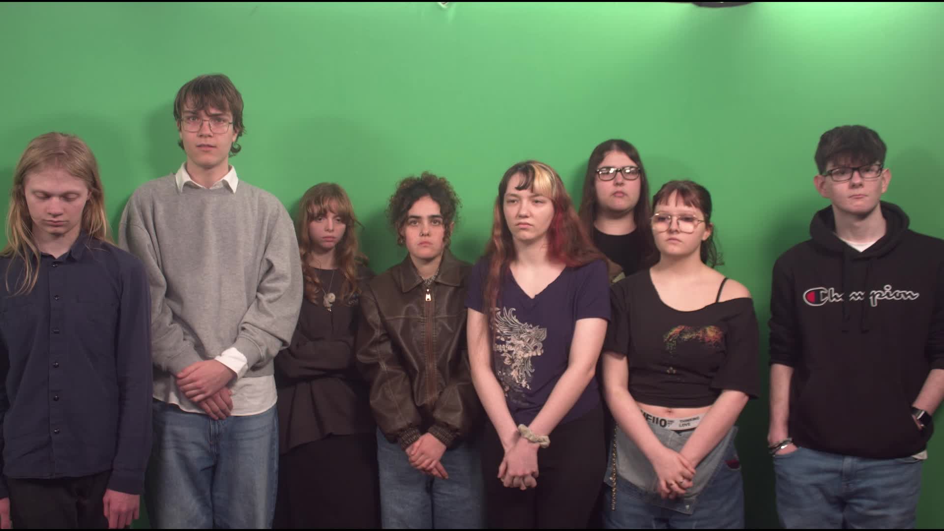 Acting to Camera Session - 4th March 2026 - Group Shot