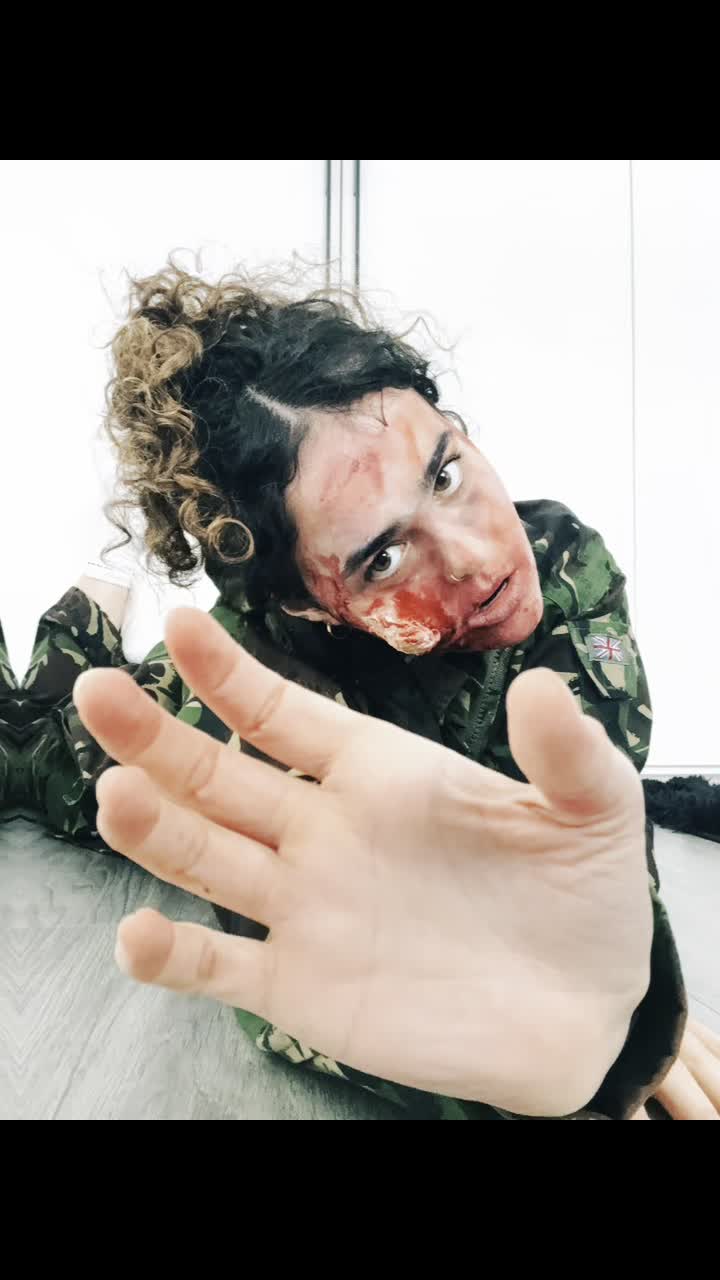 Zombie Makeup Experimentation