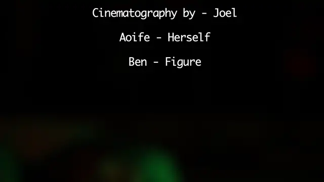 Who's There? Horror Movie Intro
